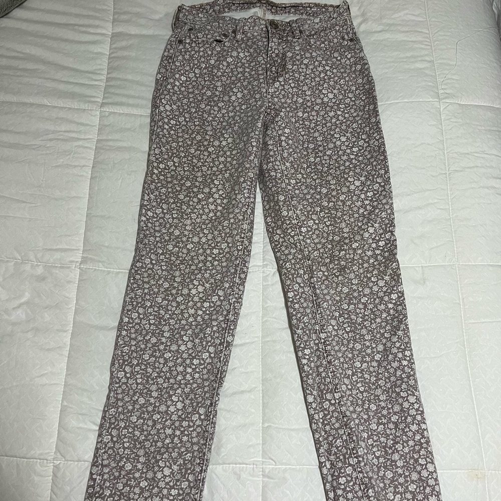 Women’s American Eagle Floral Jeans